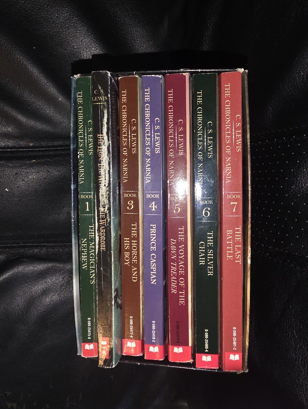 C.S. LEWIS THE CHRONICLES OF NARNIA 7 BOOK SET COLLECTION SOFTCOVER